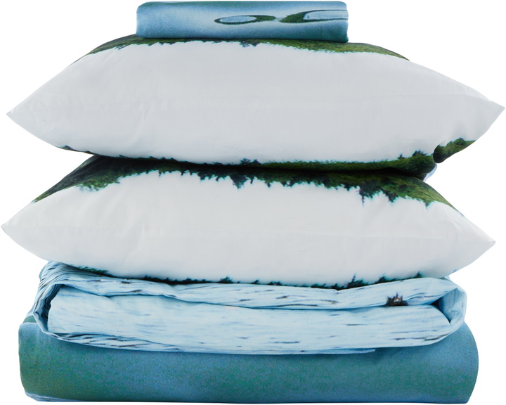 Photo: Bless Blue & Green Nº36 Lake Bedding Set