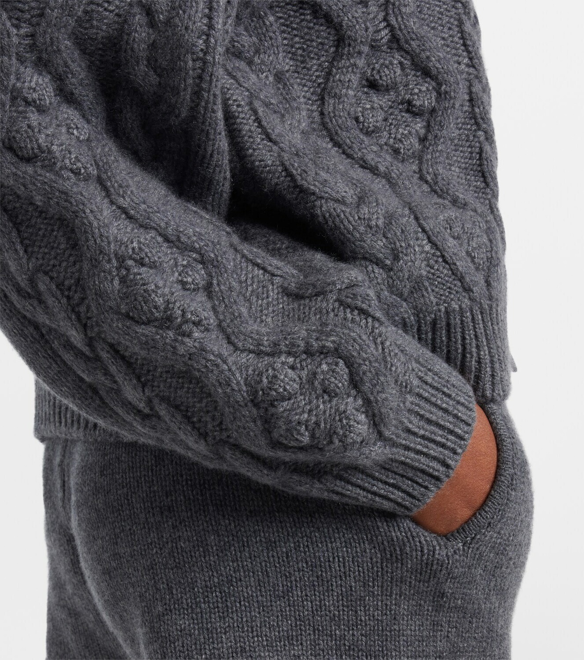 Lisa Yang Winroe cable-knit cashmere cardigan