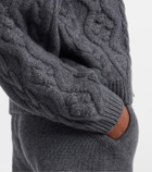 Lisa Yang Winroe cable-knit cashmere cardigan