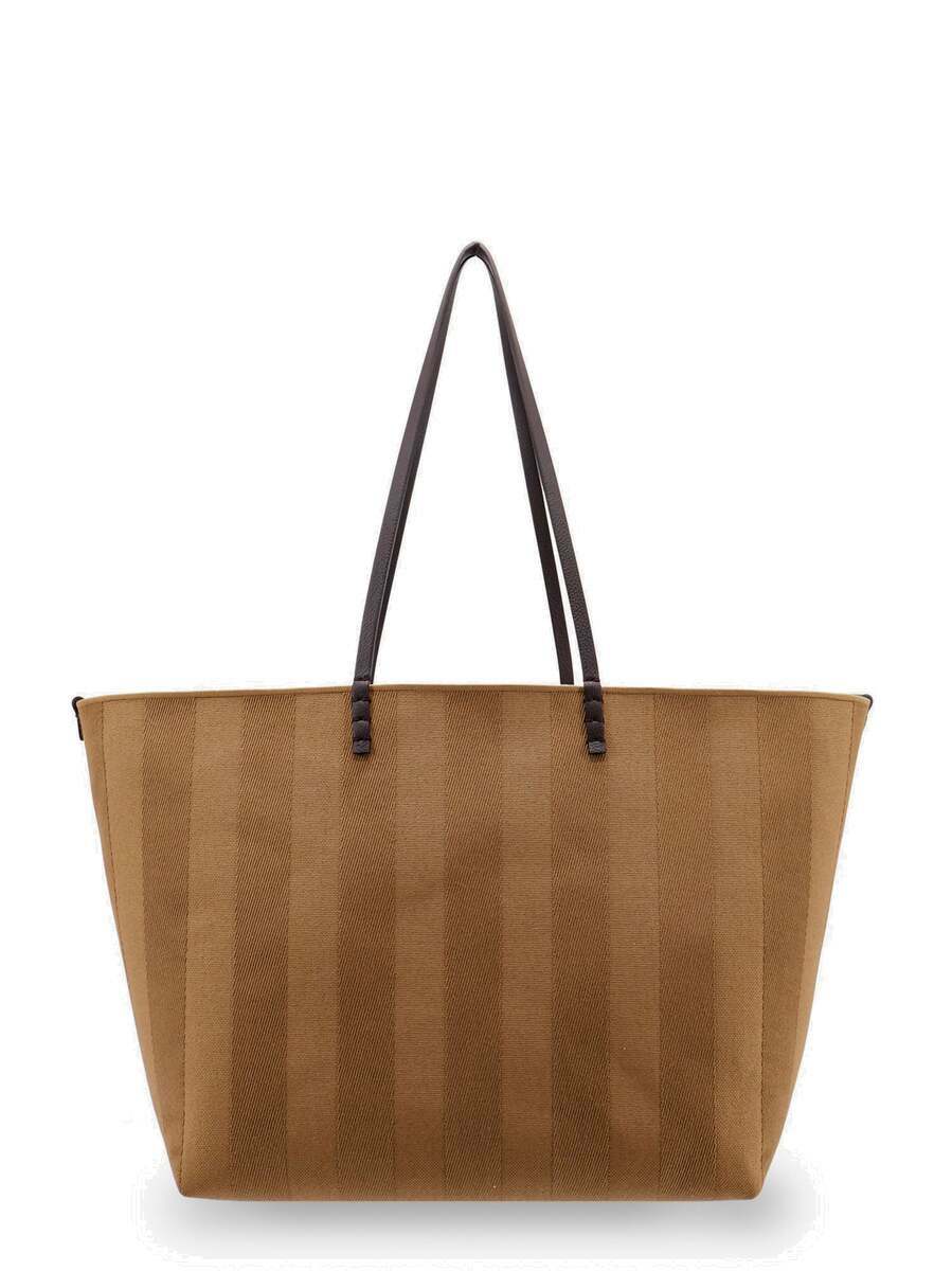 トートバッグ FENDI ROLL LARGE TOTE BAG Fendi - Roll Large Tote bag grey - The Corner