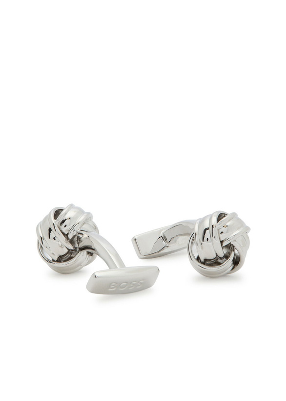 Photo: Boss Knotted Cufflinks - Silver - One Size