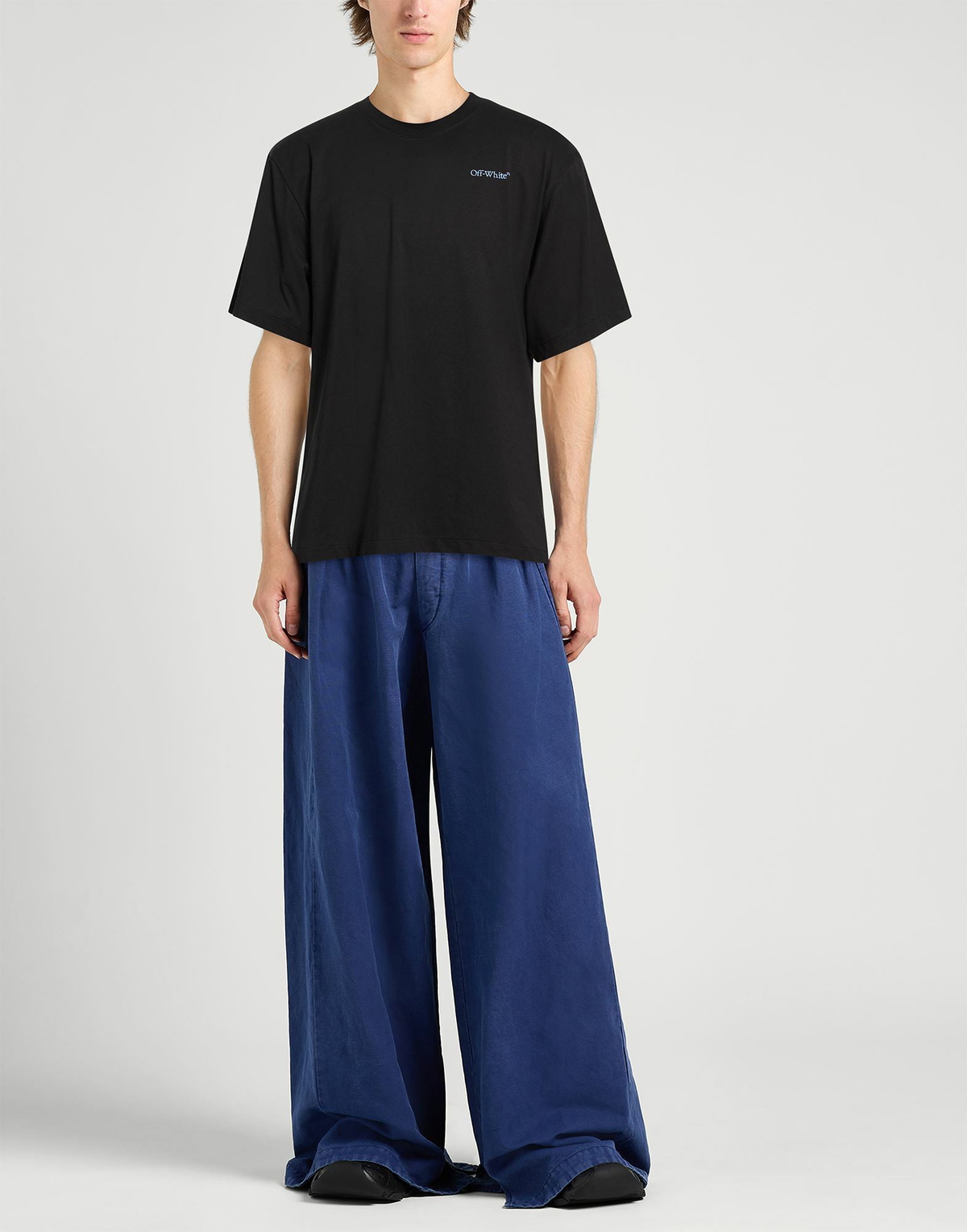 Off-white Mens T-shirt in Black