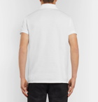 Saint Laurent - Cotton-Piqué Polo Shirt - Men - White