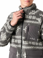 MC2 Saint Barth Man Sherpa Jacket With Fair-isle Print