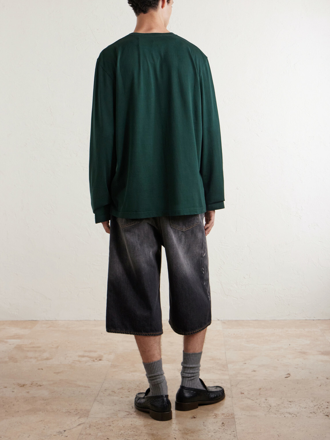 Acne Studios - Logo-Embroidered Cotton-Jersey T-Shirt - Green