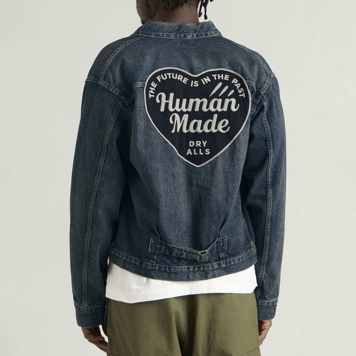 Human Made Men's Future Denim Work Jacket in Indigo