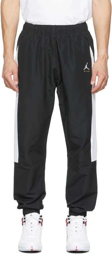 Photo: Nike Jordan Black Nylon Jumpman Pants