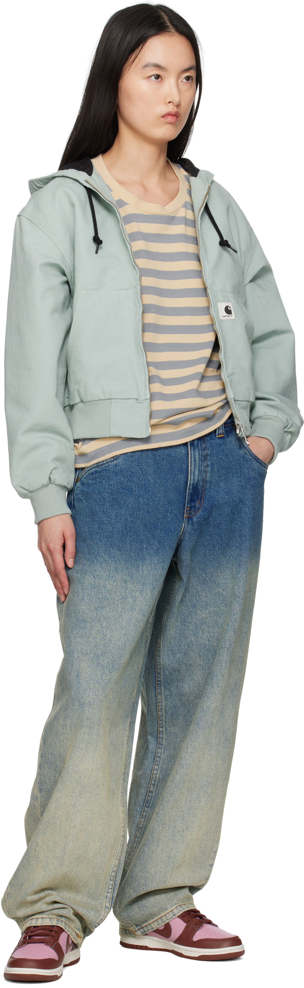 Dime Blue Classic Baggy Jeans