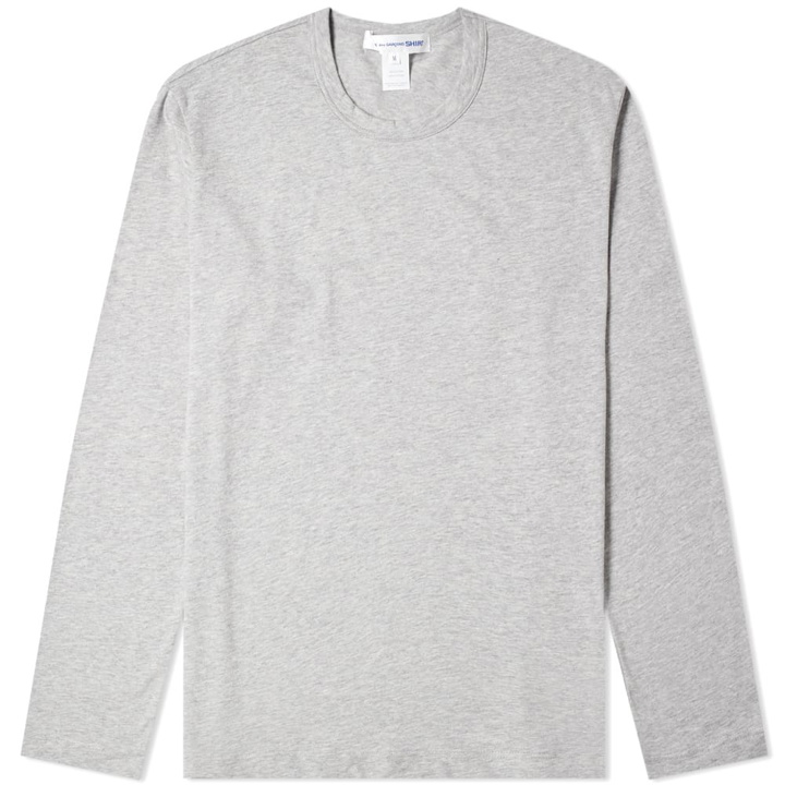 Photo: Comme des Garcons SHIRT Long Sleeve Classic Tee Grey