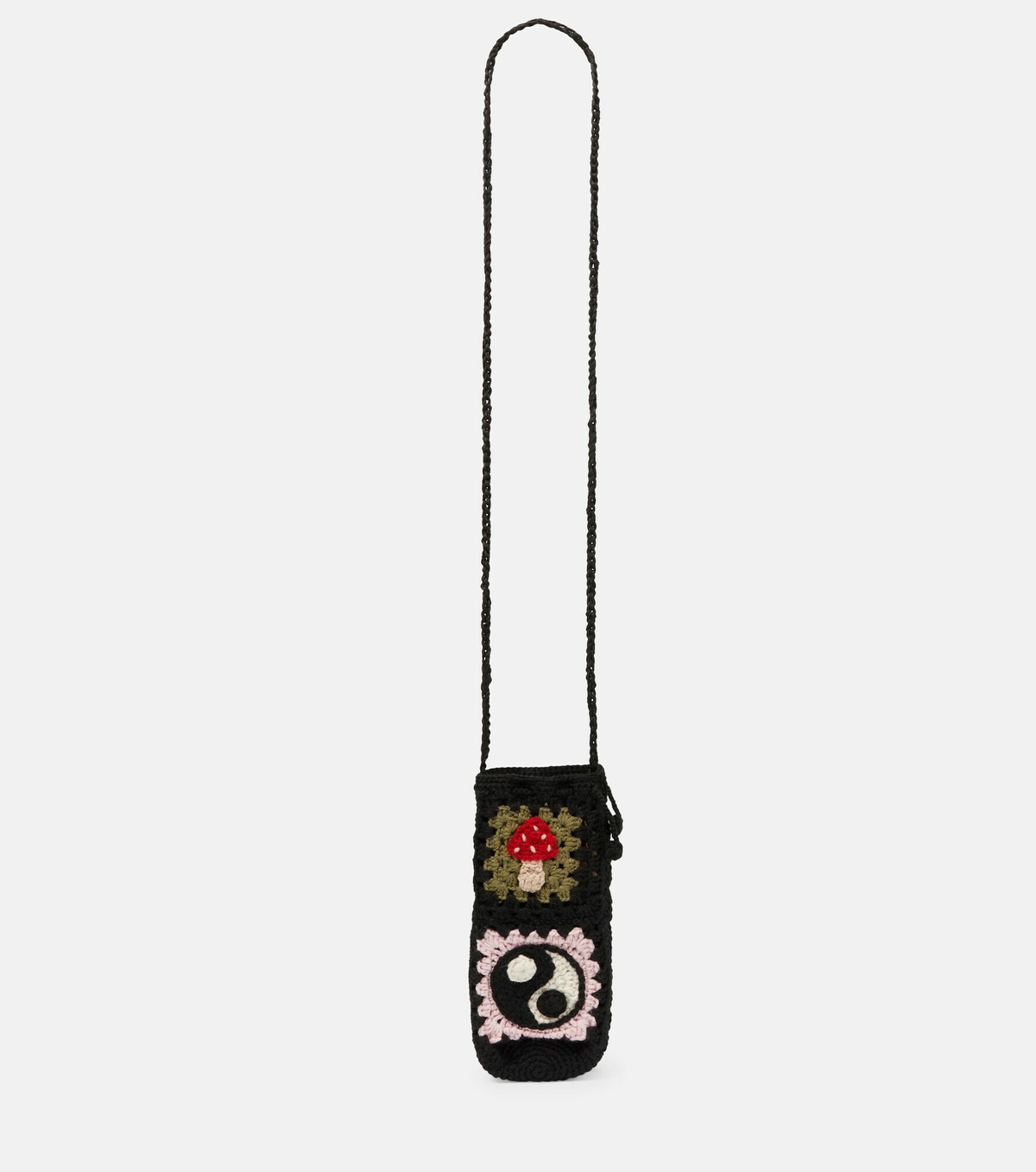 Alanui - Positive Vibes wool bottle holder