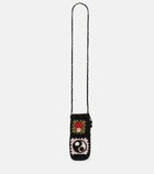 Alanui - Positive Vibes wool bottle holder