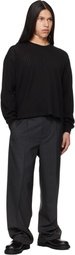 mfpen Black Relaxed LS T-shirt