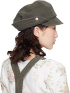 OPEN YY Khaki Bucket Beret Cap