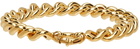 Ernest W. Baker Gold Curb Chain Bracelet