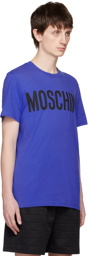 Moschino Blue Crewneck T-Shirt