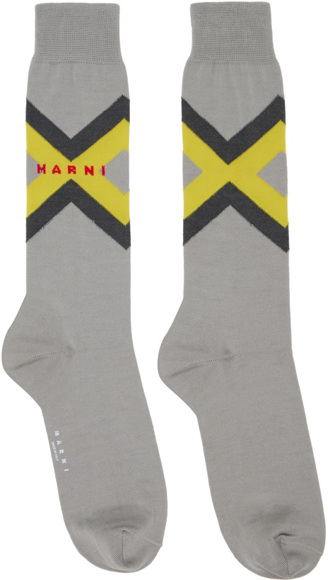 Photo: Marni Gray Micro Argyle Socks