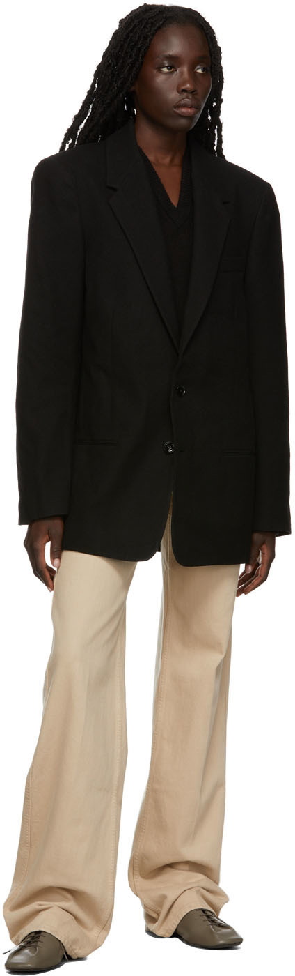 Wool suit blazer