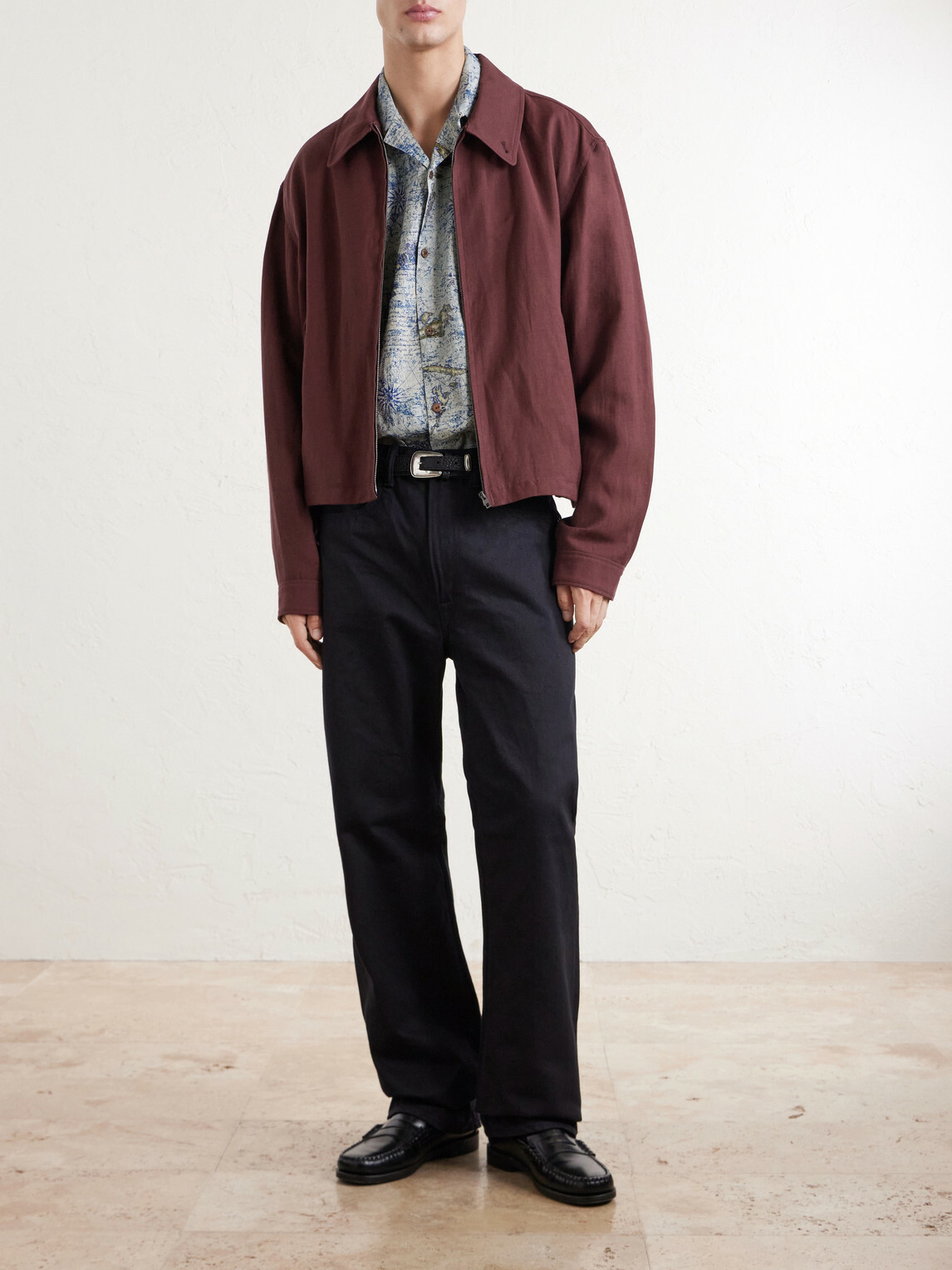 KAPITAL - Straight-Leg Jeans - Black