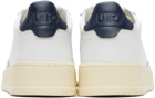 AUTRY White Medalist Low Sneakers