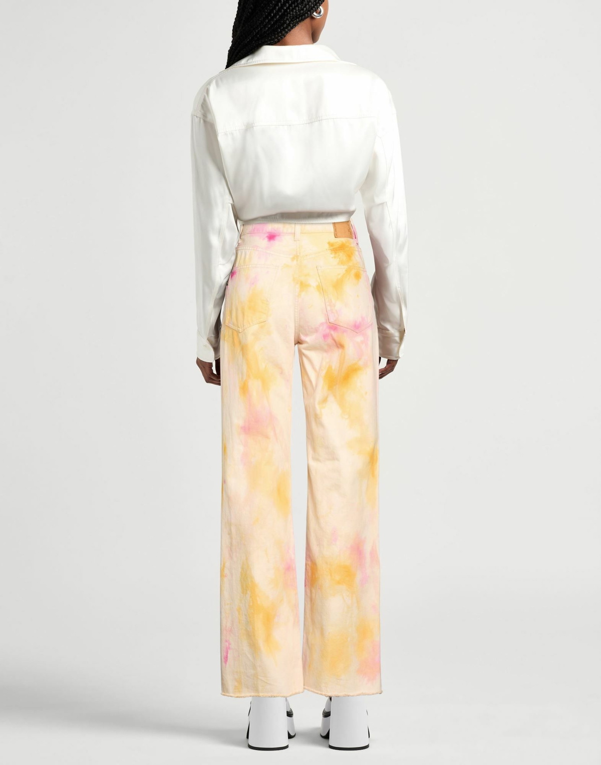Haikure Womens Pants in Yellow