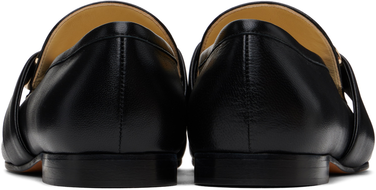 Proenza Schouler Black Monogram Loafers