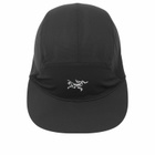 Arc'teryx Aerios 5 Panel Cap in Black/Arctic Silk