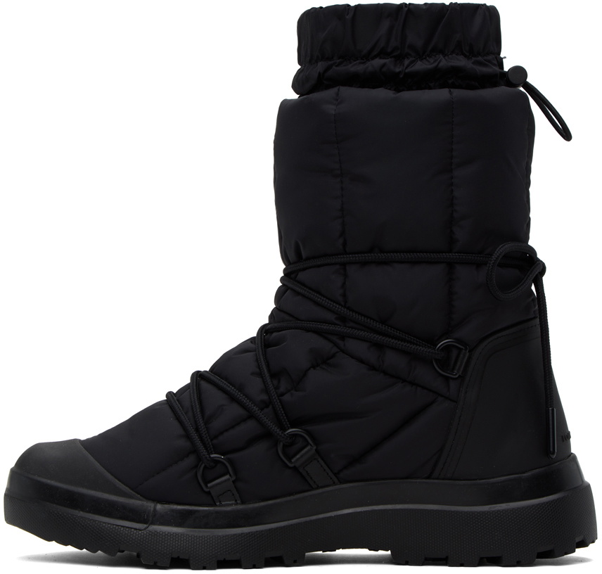 LOW CLASSIC Black Padding Boots