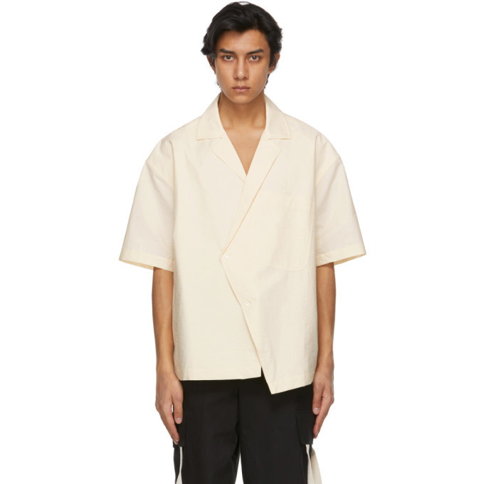 Photo: Jacquemus Off-White La Chemise Novi Short Sleeve Shirt