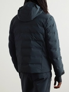Aztech Mountain - Nuke Suit Quilted Hooded Down Ski Jacket - Blue