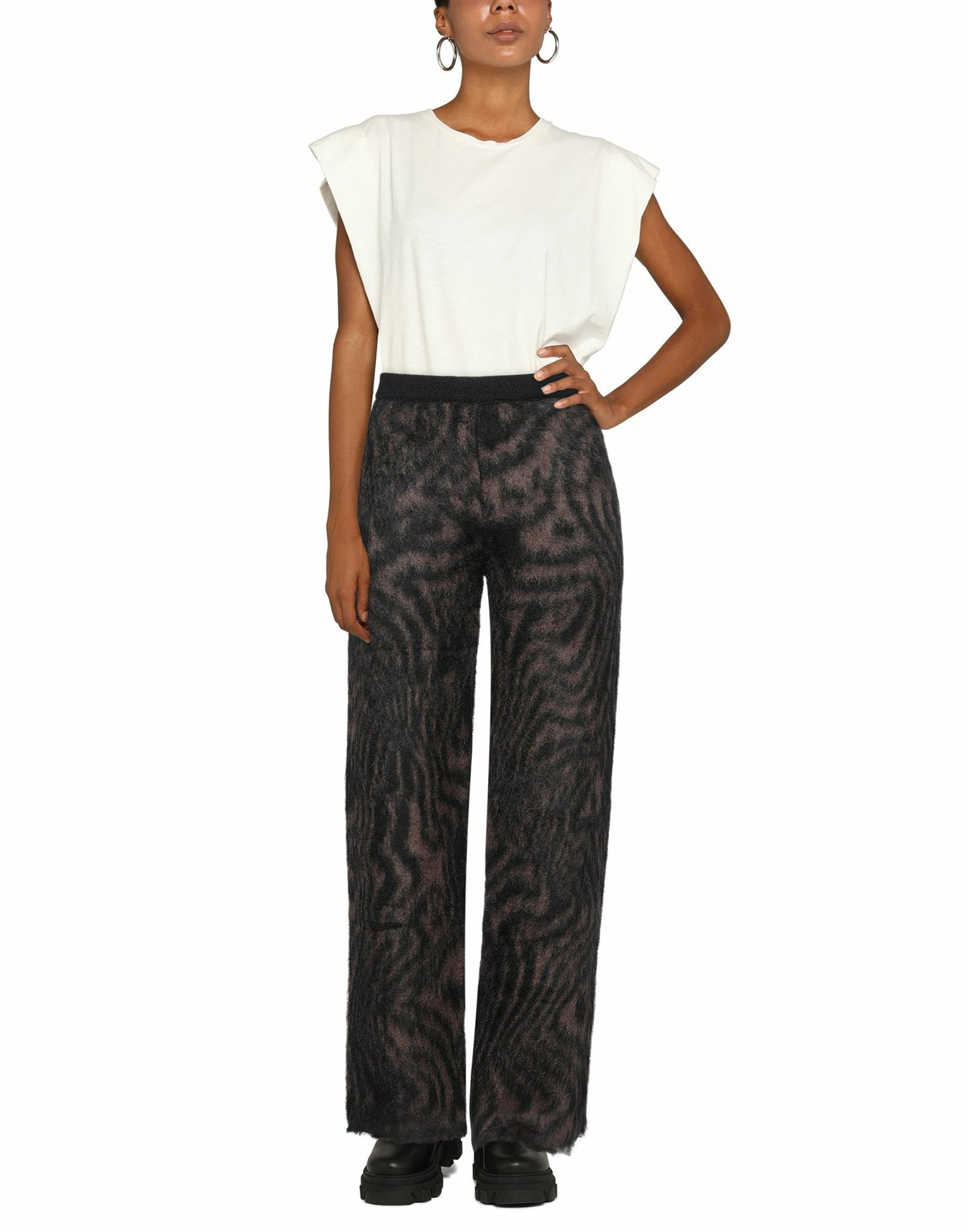 Opening Ceremony Womens Pants Dark in Brown