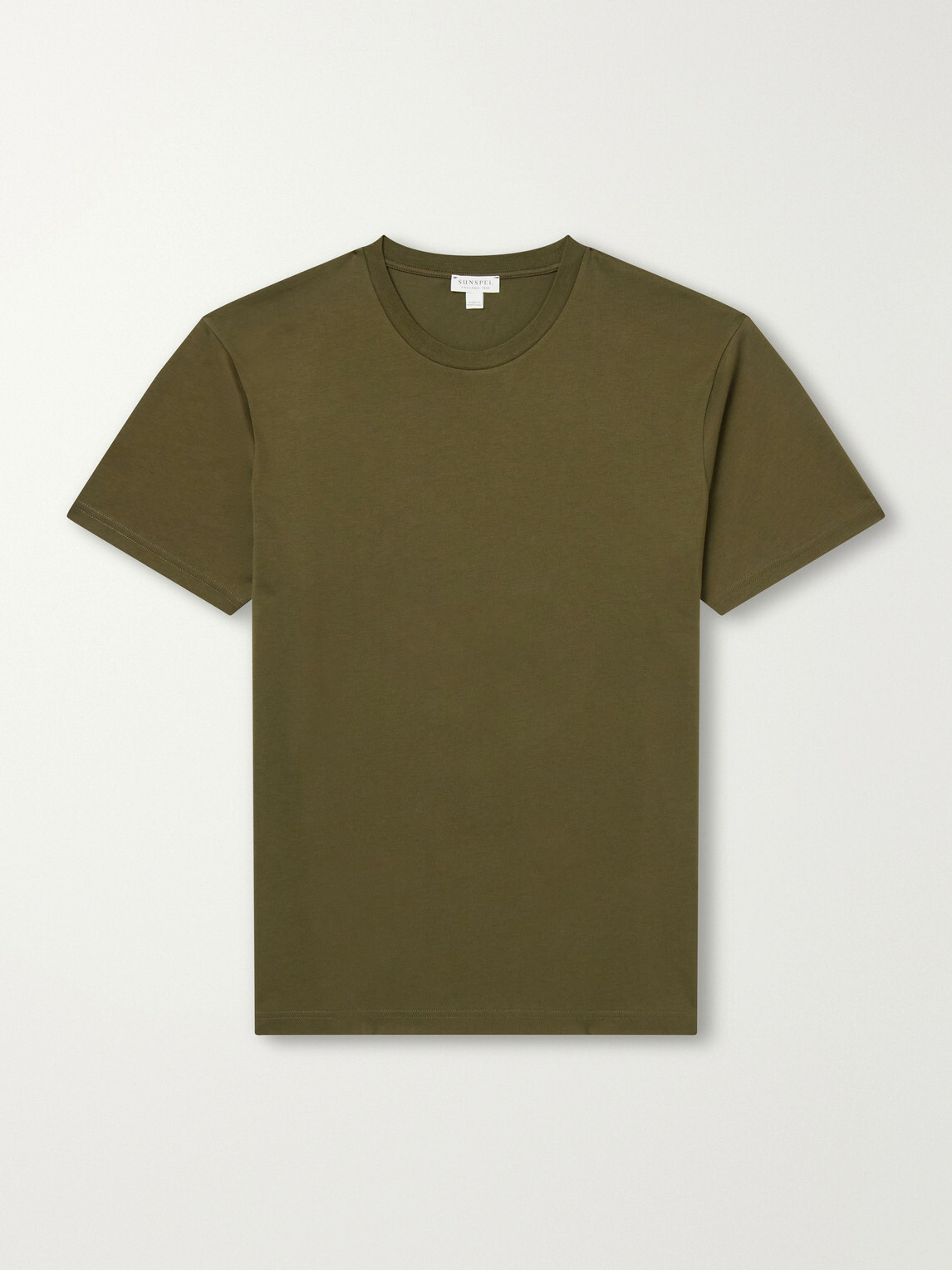 Sunspel - Riviera Cotton-Jersey T-Shirt - Green