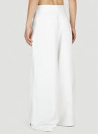 Aaron Esh - Double Pleat Pants in White