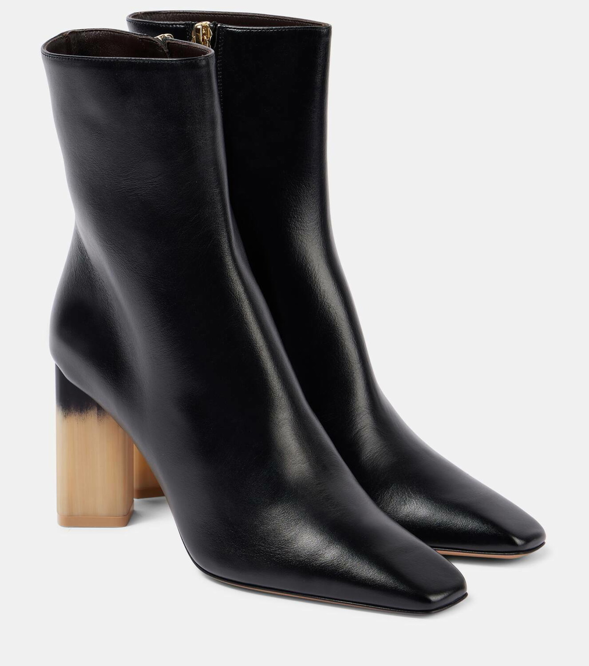 Chloé Black Leather Ankle Boots main image 0