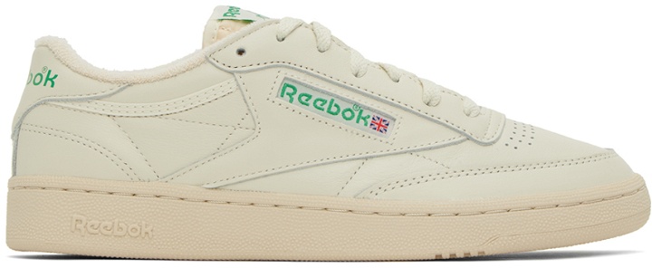 Photo: Reebok Classics Off-White Club C 85 Vintage Sneakers