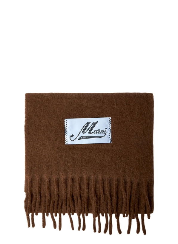 Photo: Marni Fringed Wool Scarf