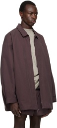 Essentials Purple Zip Jacket