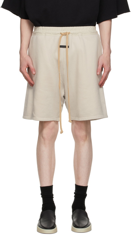 Photo: Fear of God Beige 'The Vintage' Shorts