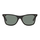 Ray-Ban Black and Green Blaze Wayfarer Sunglasses