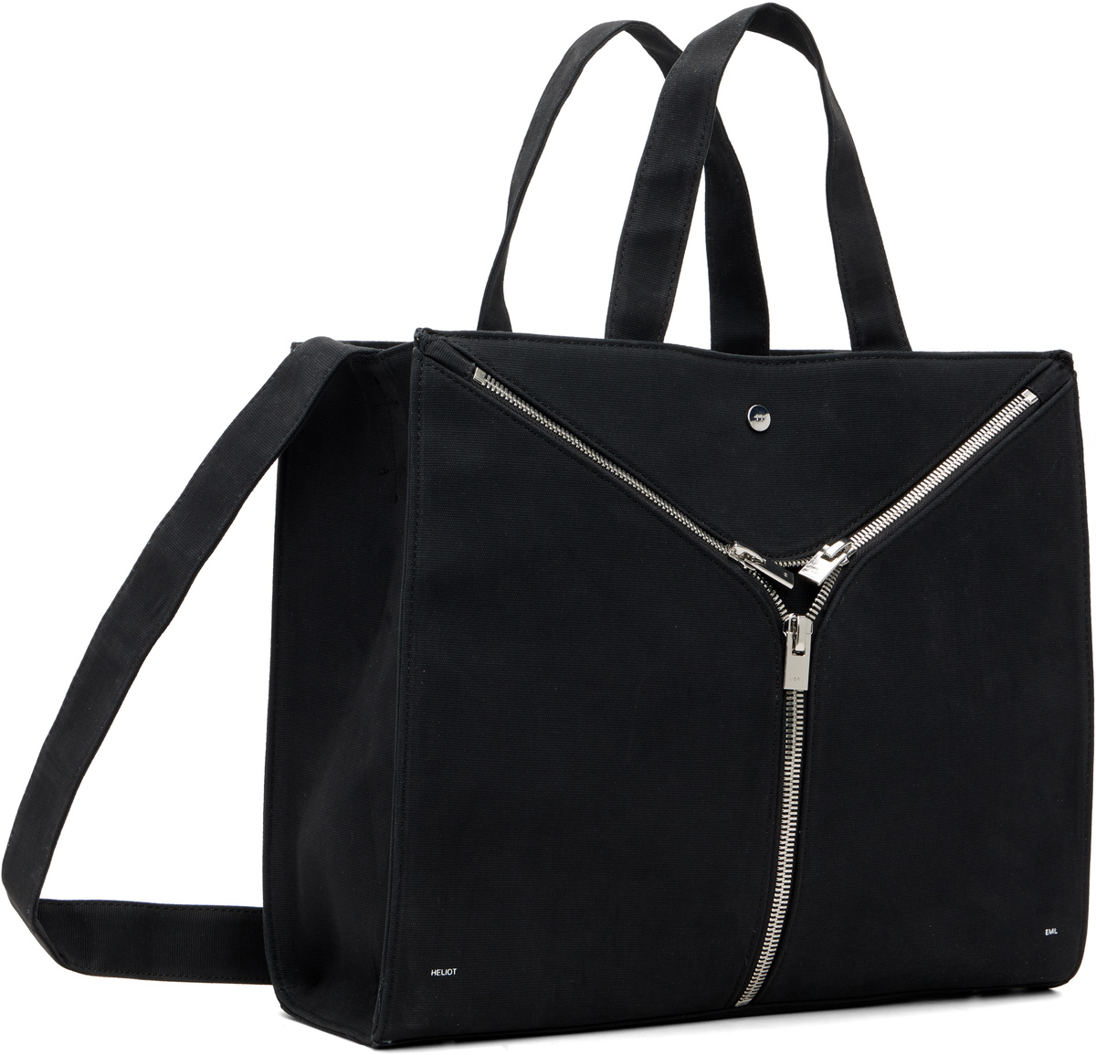 HELIOT EMIL Black Tecton Tote