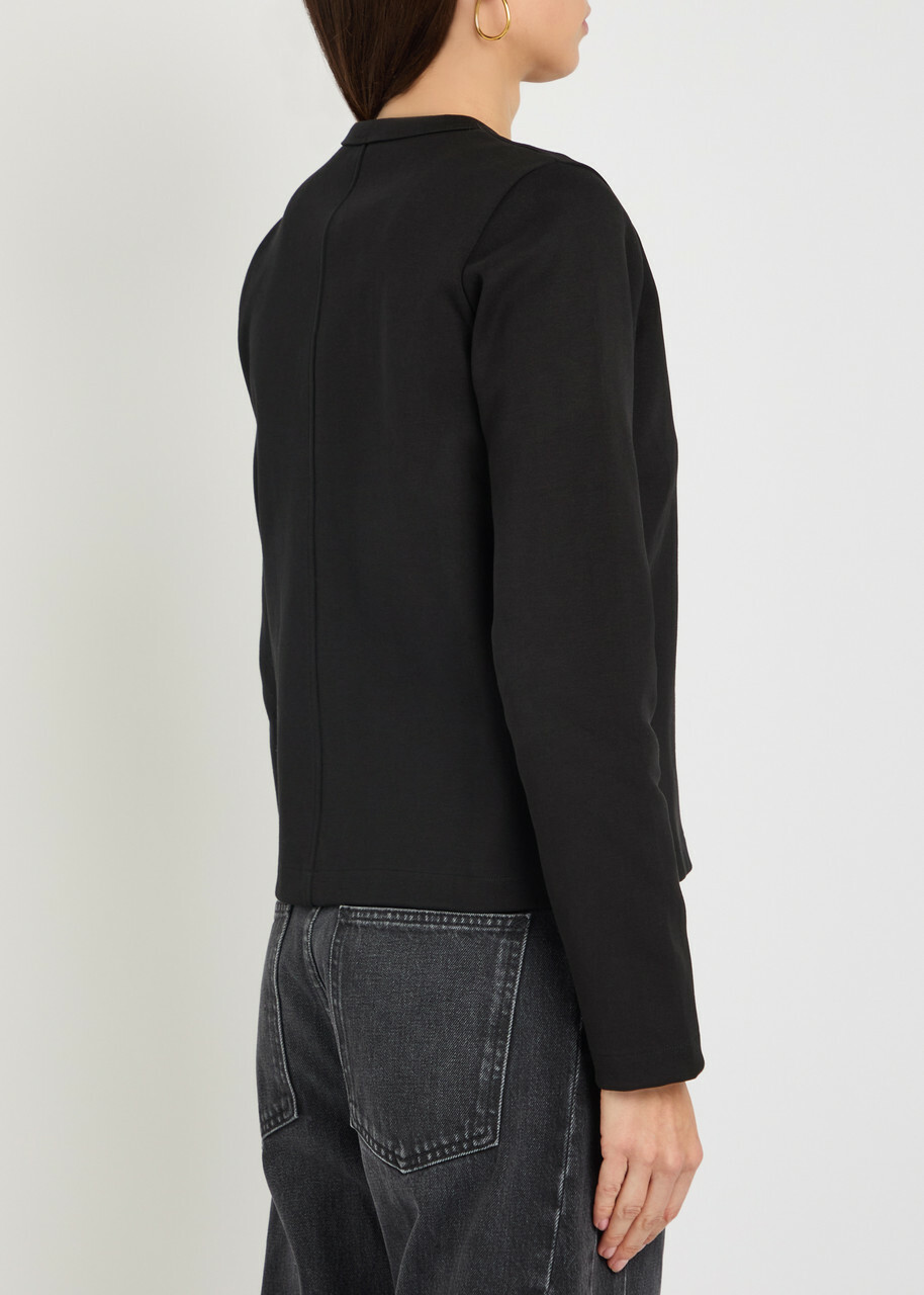 Flore Flore Poppy Cotton Cardigan Black
