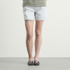 Anine Bing Women's Delaney Shorts in Washed Blue