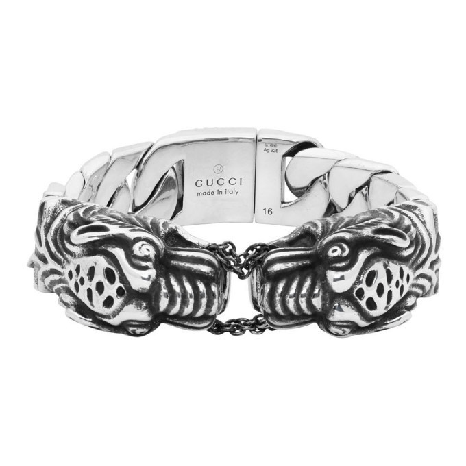 Photo: Gucci Silver Vintage Tiger Bracelet