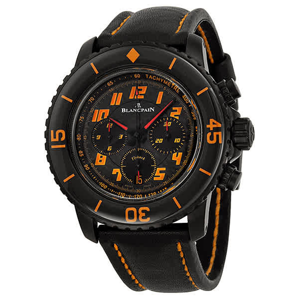 Blancpain 50 Fathoms Speed Command Automatic Chronograph Mens Watch 5785F-11D03-63