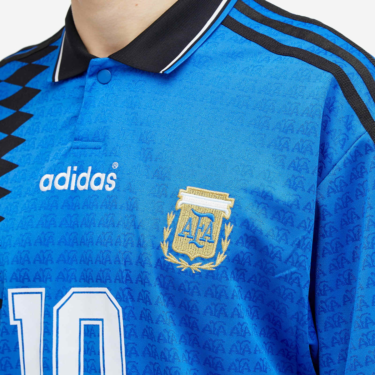 Adidas Men's Argentina 94 Jersey in Blue adidas