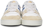 Lanvin White Leather Clay Sneakers