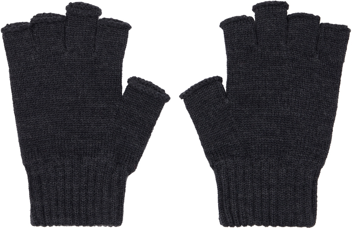 Isabel Marant Gray Blizzi Gloves