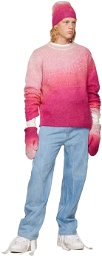 ERL Pink Gradient Sweater