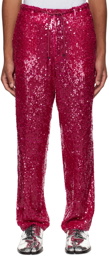 Dries Van Noten Pink Penny Long Trousers