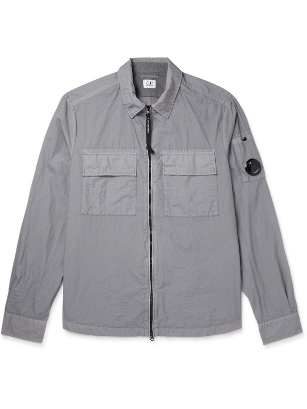 Photo: C.P. Company - Taylon L Shell Overshirt - Gray