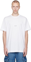 Givenchy White G Rider T-Shirt